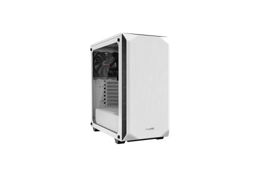 Case|BE QUIET|Pure Base 500 Window White|MidiTower|Not included|ATX|MicroATX|MiniITX|Colour White|BGW35 image 1