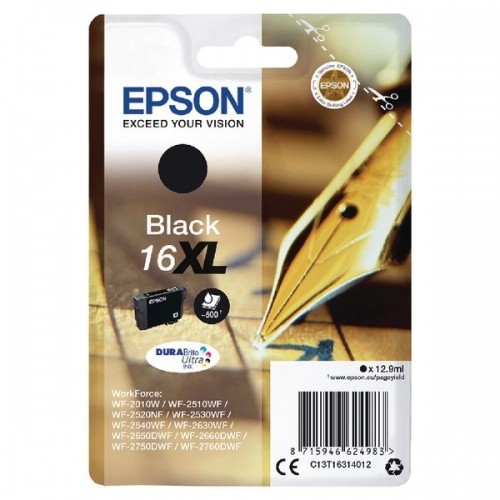 EPSON  
         
       16XL Ink Cartridge, Black image 1