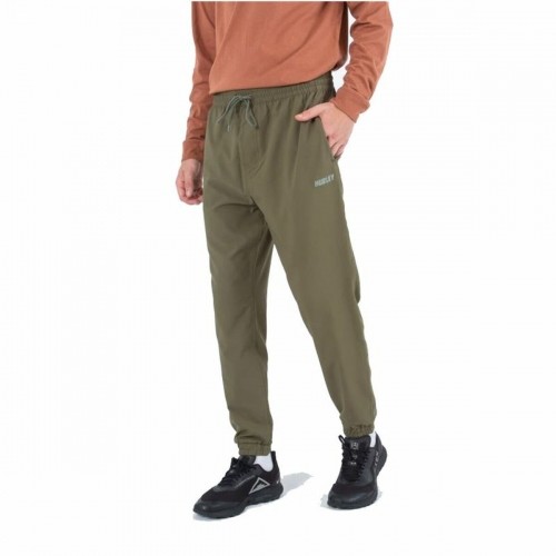 Длинные спортивные штаны Hurley Explorer Зеленый Мужской image 1