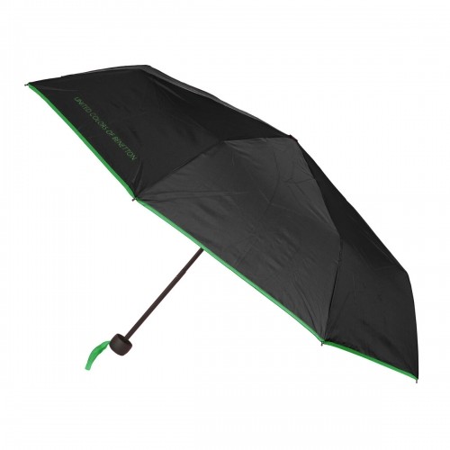 Salocāms lietussargs Benetton Melns (Ø 94 cm) image 1