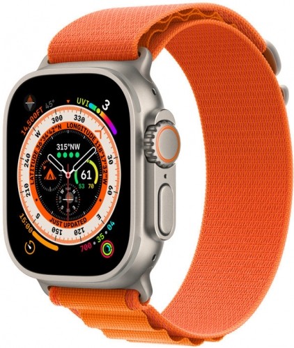 Apple Watch Ultra GPS + Cellular 49mm Alpine Loop S, orange (MNHH3EL/A) image 1