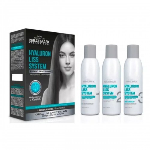 Профессиональный набор для выпрямления волос Be Natural Keratimask Professional Kit 3 Предметы image 1