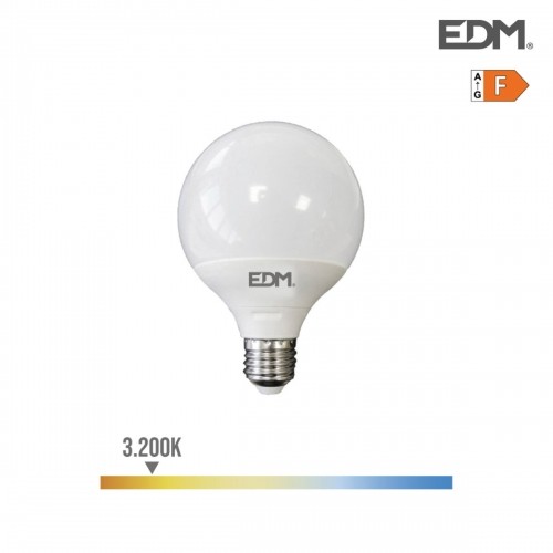 Светодиодная лампочка EDM E27 10 W F 810 Lm (12 x 9,5 cm) (3200 K) image 1