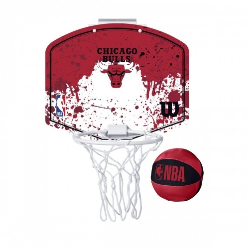 Wilson Basketbola groza komplekts NBA MINI-HOOP CHICAGO BULLS image 1