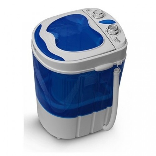 Adler AD 8051 washing machine Top-load 3 kg Blue, White image 1
