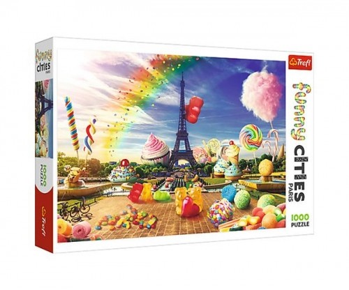 Trefl Puzzles TREFL Puzle Saldā Parīze, 1000 gab. image 1