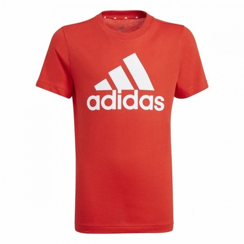 Футболка с коротким рукавом Adidas Essentials  vivid Красный image 1