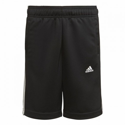 Спортивные шорты для мальчиков Adidas  D2M 3 Stripes Чёрный image 1