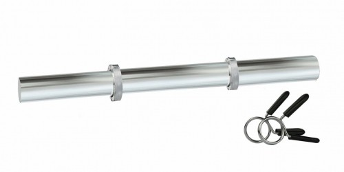 Grip for dumbbells TOORX MCF-35 35cm D25mm +2 pcs spring clip safety collar image 1