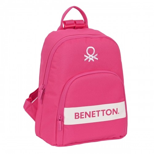 Повседневный рюкзак Benetton Raspberry Фуксия 13 L image 1