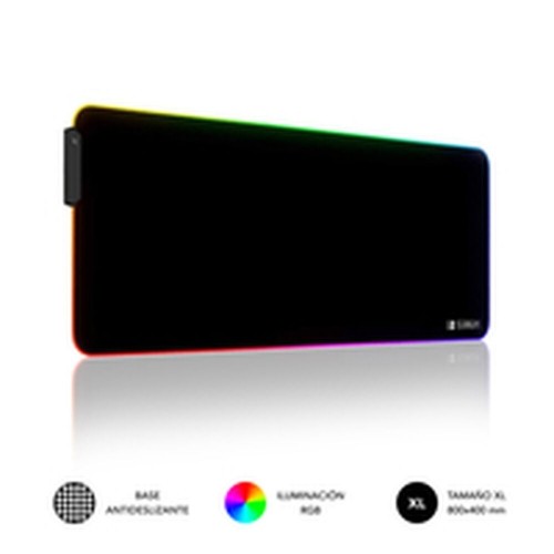 Peles paklājs Subblim LED RGB Daudzkrāsains XL image 1