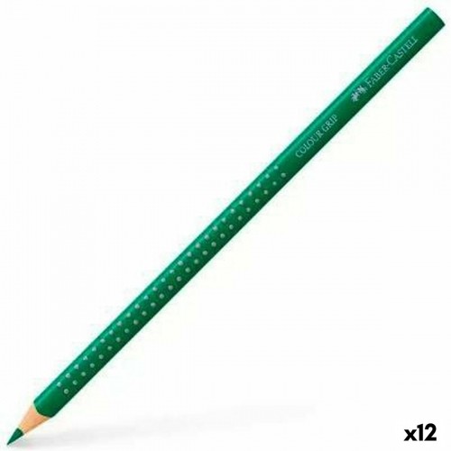 Цветные карандаши Faber-Castell Colour Grip Изумрудный зеленый (12 штук) image 1