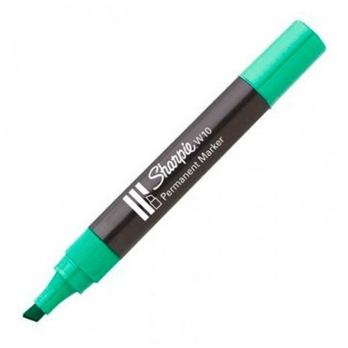 Постоянный маркер Sharpie W10 Зеленый 12 штук image 1
