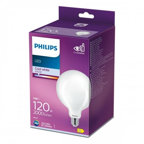 LED Spuldze Philips E27 13 W 2000 Lm (12,4 x 17,7 cm) (4000 K) image 1