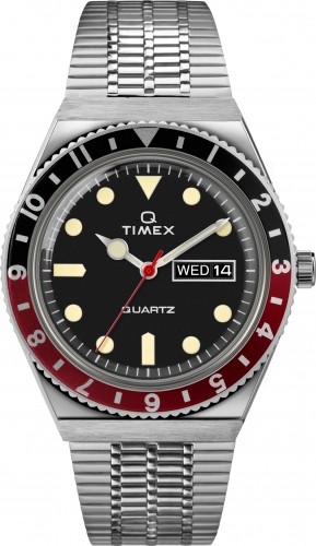 Q Timex Reissue 38mm Часы-браслет из нержавеющей стали TW2U61300 image 1