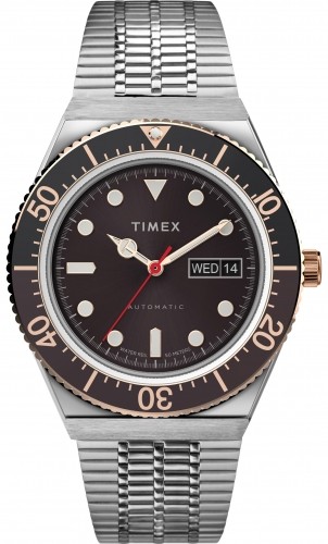 Timex M79 Automatic 40mm Часы-браслет из нержавеющей стали TW2U96900 image 1