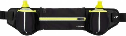 Hip bag with bottles AVENTO 44RA Black/Fluorescent yellow image 1