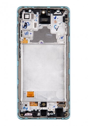 LCD display +Touch Unit Samsung A725 Galaxy A72 Blue (Service Pack) image 1