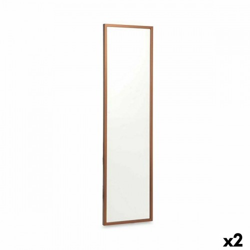 Gift Decor Sienas spogulis 30 x 120 cm Bronza Koks MDF (2 gb.) image 1