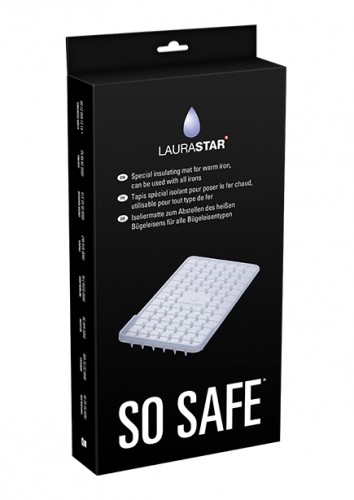 LAURASTAR silicone heat resistant soleplate mat, lavender image 1