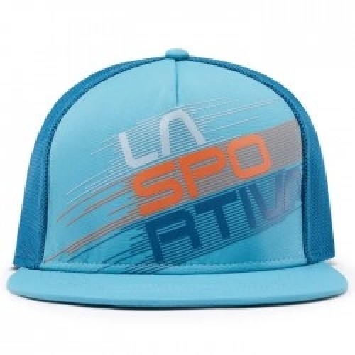 La Sportiva Cepure TRUCKER Hat Stripe EVO  Topaz/Space Blue image 1