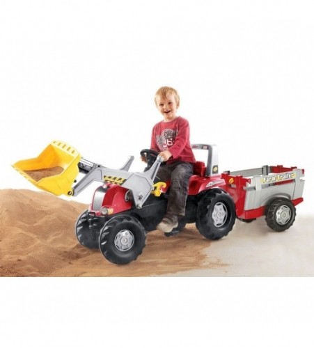 Rolly Toys Traktors ar pedāļiem ar piekabi un kausi rollyFarmtrac Junior RT 811397 (3-8 gadiem) Vācija image 1