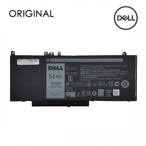 Аккумулятор для ноутбука, DELL G5M10, 51Wh, Original image 1