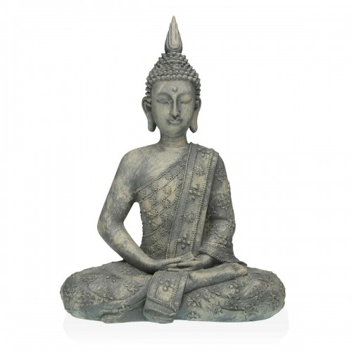 Dekoratīvās figūriņas Versa Pelēks Buda 19 x 40 x 28 cm Sveķi image 1