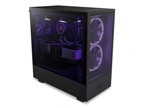 Nzxt PC Case H5 Flow with window black image 1