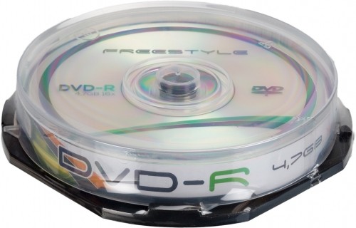 Omega Freestyle DVD-R 4,7GB 16x 10gb spindle image 1