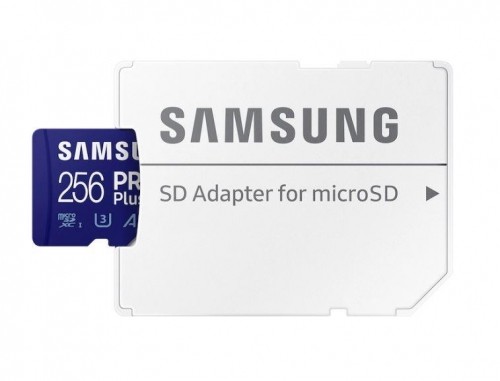 MEMORY MICRO SDXC PRO+ 256GB/W/ADAPT. MB-MD256SA/EU SAMSUNG image 1