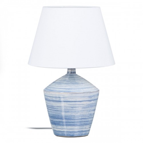 Bigbuy Home Galda lampa 30,5 x 30,5 x 44,5 cm Keramika Zils Balts image 1