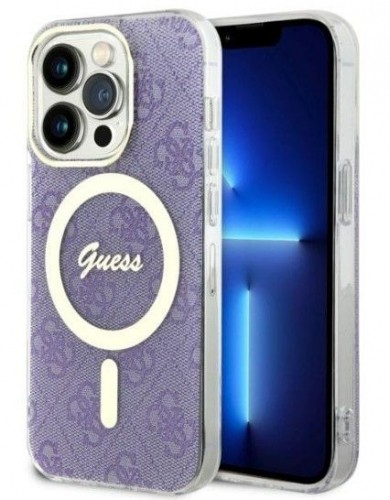 Guess  
       Apple  
       iPhone 14 Pro 6.1 hardcase 4G MagSafe 
     Purple image 1
