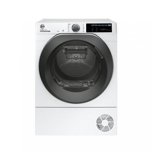 Hoover Dryer Machine NDE H9A2TSBEXS-S Energy efficiency class A++, Front loading, 9 kg, Depth 58.5 cm, Wi-Fi, White image 1