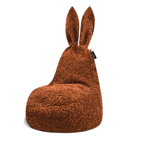 Qubo™ Daddy Rabbit Marigold FLUFFY FIT sēžammaiss (pufs) image 1