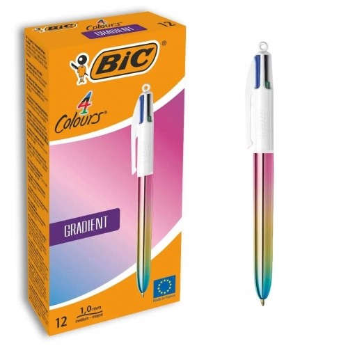 Pildspalva Bic Gradient 0,32 mm Daudzkrāsains (12 gb.) image 1
