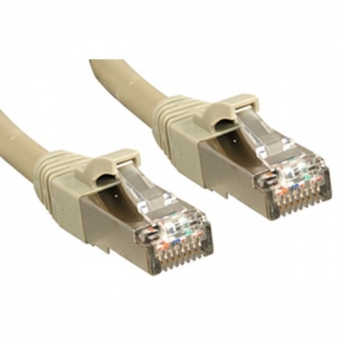 Жесткий сетевой кабель UTP кат. 6 LINDY 45582 Серый Бежевый 1 m 1 штук image 1