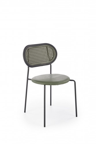 Halmar K524 chair, green image 1