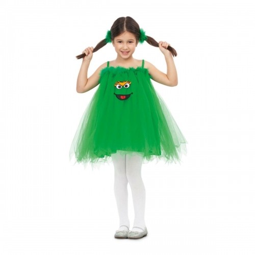 Маскарадные костюмы для младенцев My Other Me Sesame Street Зеленый (2 Предметы) image 1