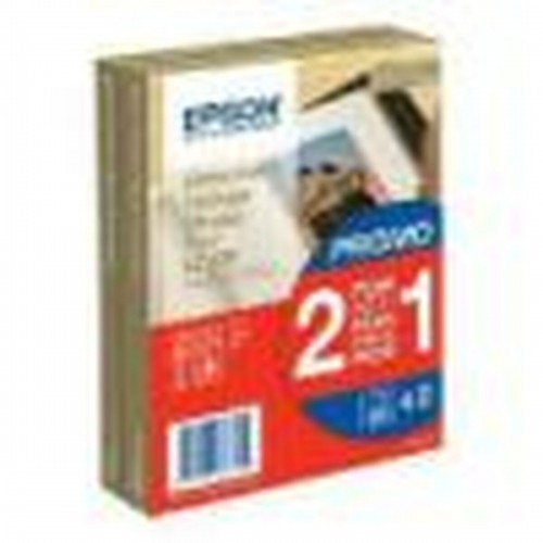 Tintes un Fotopapīru Komplekts Epson Premium Glossy Photo Paper - 10x15cm - 2x 40 Hojas image 1