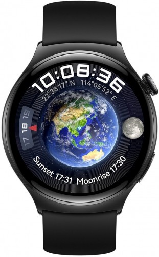 Huawei Watch 4, black/stainless steel image 1