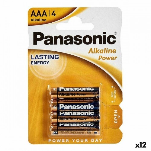 Щелочные батарейки Panasonic LR03 AAA (12 штук) image 1