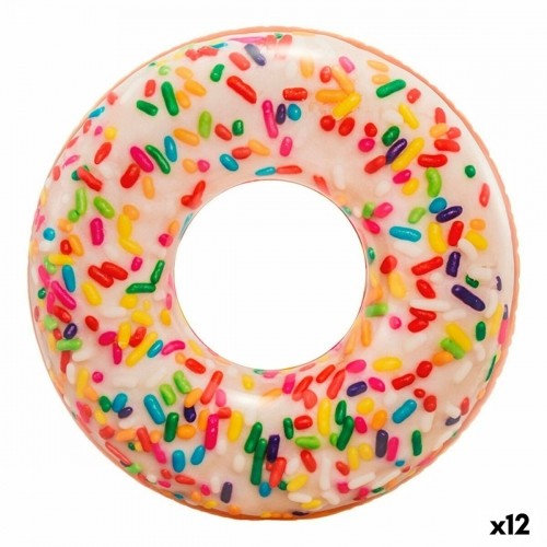 Надувное колесо Intex Donut Белый 114 x 25 x 114 cm (12 штук) image 1