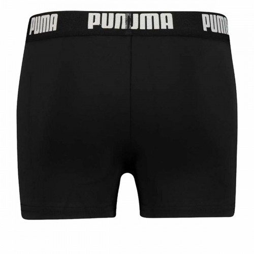 плавки-шорты для мальчиков Puma Swim Logo Чёрный image 1