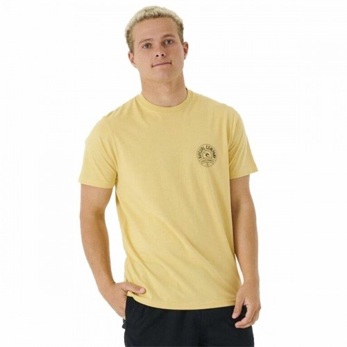 t-krekls Rip Curl Stapler Dzeltens Vīriešu image 1