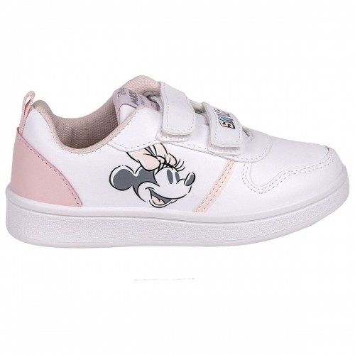 Детские спортивные кроссовки Minnie Mouse Velcro Белый image 1