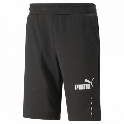 Спортивные шорты Puma  Essentials Block Tape Чёрный Мужской image 1