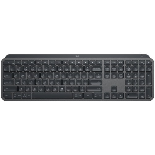LOGITECH MX Keys S Plus Bluetooth Illuminated Keyboard with Palm Rest - GRAPHITE - US INT'L image 1