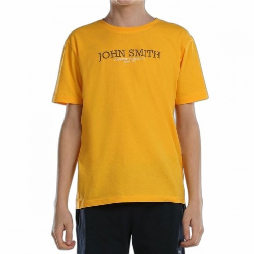 Bērnu Krekls ar Īsām Piedurknēm John Smith Efebo  Dzeltens image 1