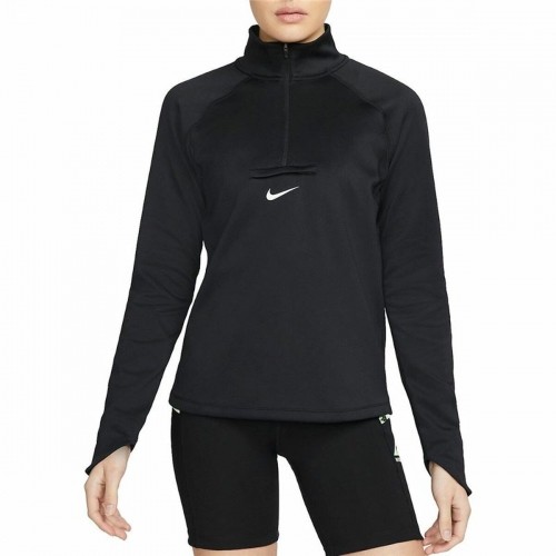 Krekls ar Garām Piedurknēm Nike Dri-FIT Element Running Melns Dāma image 1